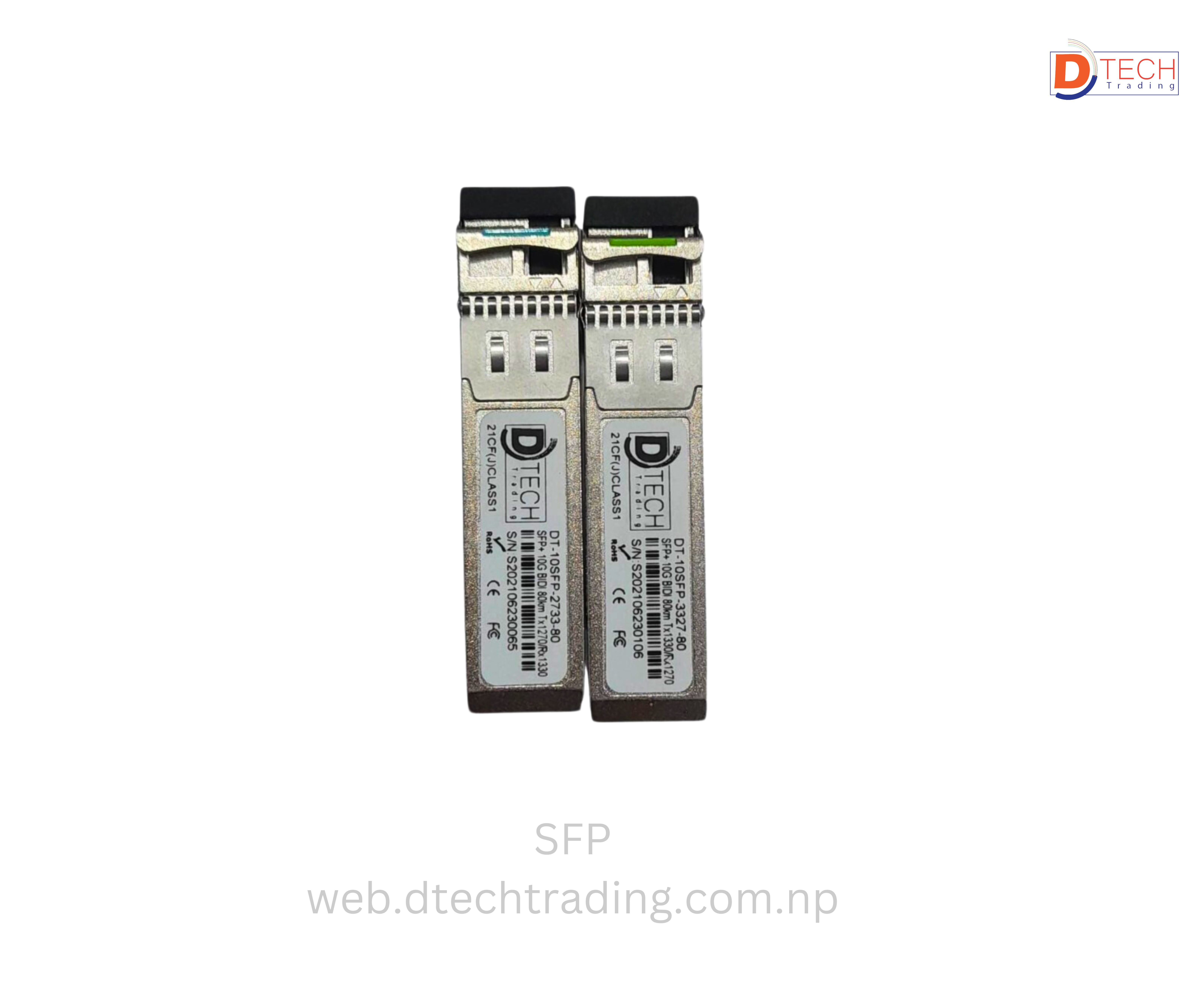 SFP 10G, BIDI Tx1550nm/Rx1490nm, 80KM, LC DDM